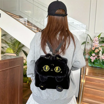 Mochila peluche Gatito