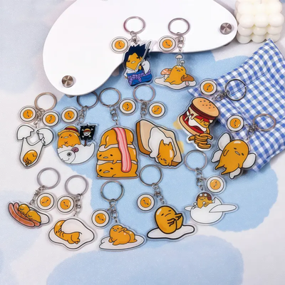 Llavero acrilico Gudetama