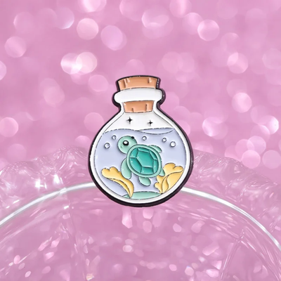 Pin tortuga