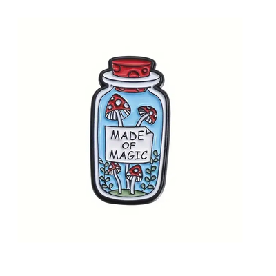 Pin made of magic