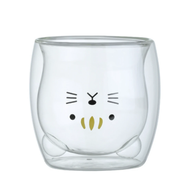 VASO GATO TRANSPARENTE