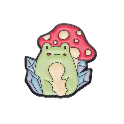 Pin rana cristales
