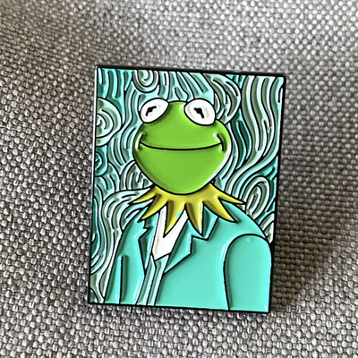 Pin pintura Kermit