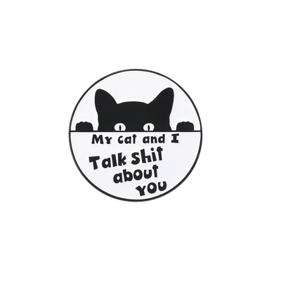 Pin gato talking shit