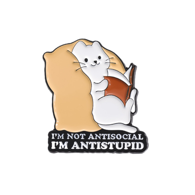 Pin gato antisocial