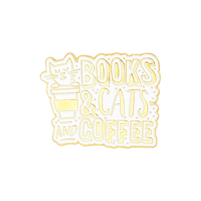 PIN THE BOOKS CATS AND COFFEE