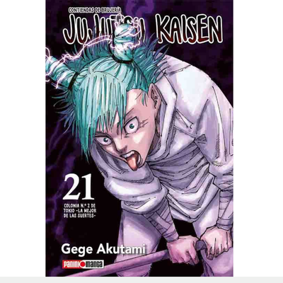 JUJUTSU KAISEN 21 - GEGE AKUTAMI