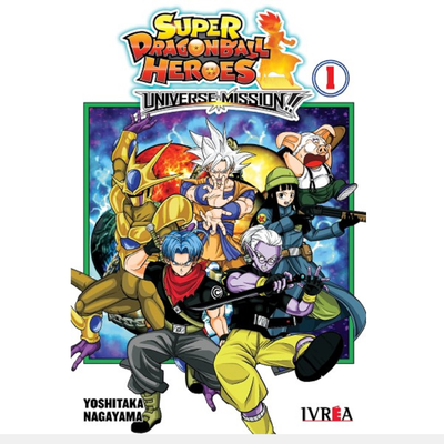 SUPER DRAGON BALL HEROES: UNIVERSE MISSION 01 - TORIYAMA - NAGAYAMA