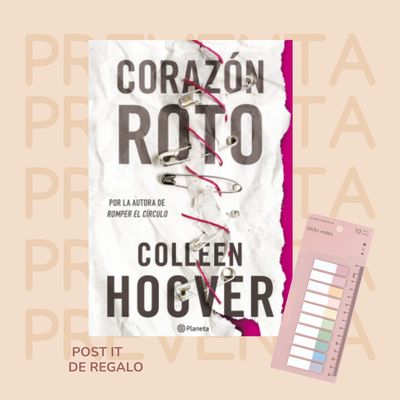 PREVENTA - CORAZON ROTO - WITHOUT MERIT - COLLEEN HOOVER