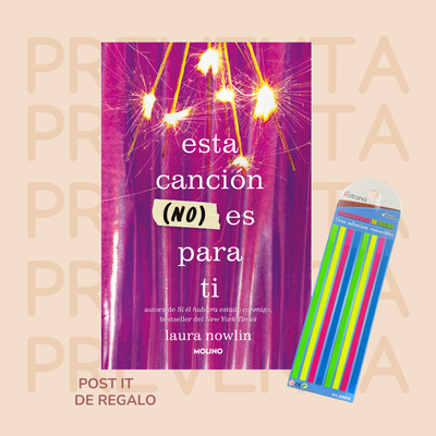 PREVENTA - ESTA CANCION (NO) ES PARA TI - LAURA NOWLIN