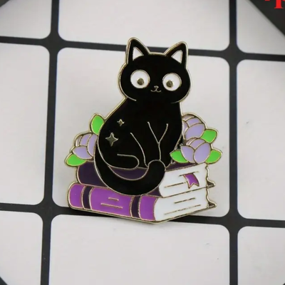 PIN GATO FLORES