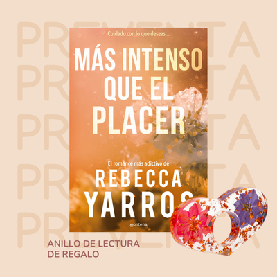 PREVENTA - MAS INTENSO QUE EL PLACER - VUELO Y GLORIA 3 - REBECCA YARROS