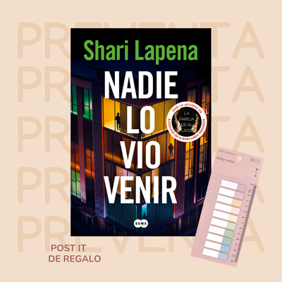 PREVENTA - NADIE LO VIO VENIR - SHARI LAPENA