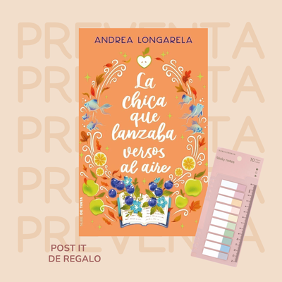 PREVENTA - LA CHICA QUE LANZABA VERSOS AL AIRE - ANDREA LONGARELA