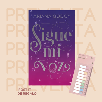 PREVENTA - SIGUE MI VOZ - ARIANA GODOY - TAPA DURA