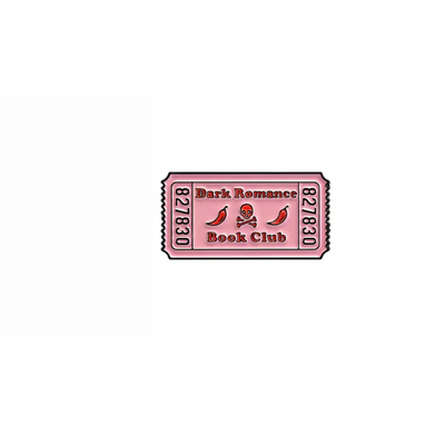 PIN TICKET DARK ROMANCE BOOK CLUB