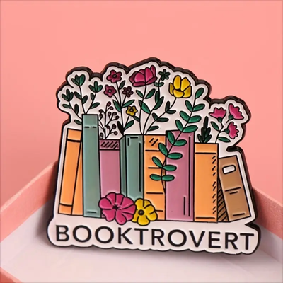 PIN BOOKTROVERT