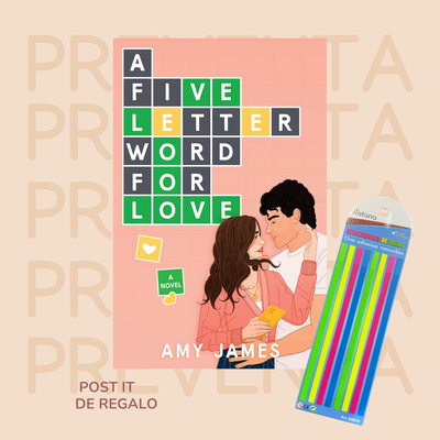 PREVENTA - CINCO LETRAS PARA DECIR AMOR - AMY JAMES
