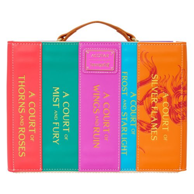 PREVENTA - LOUNGEFLY - A COURT OF THORNS AND ROSES BOOKS BAG