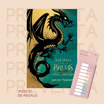 PREVENTA - DIOSES Y MONSTRUOS - ASESINO DE BRUJAS 3 -  SHELBY MAHURIN - TAPA DURA