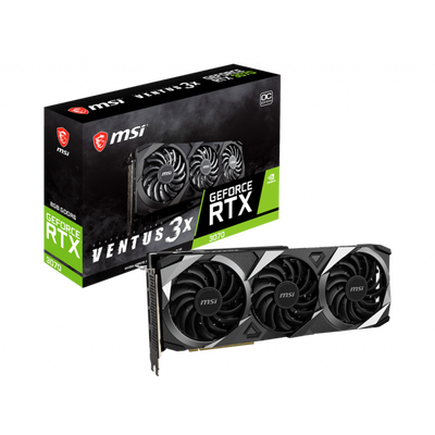 RTX 3070 MSI VENTUS X3 C/CAJA