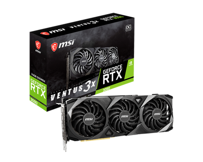 RTX 3090 24GB MSI VENTUS FULL BOX