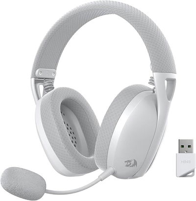 AURICULAR REDRAGON IRE PRO WHITE INALÁMBRICO