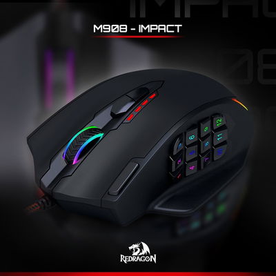 MOUSE GAMER IMPACT M908