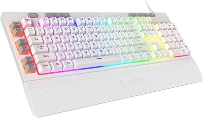 Teclado Gamer Redragon Shiva White K512WRGB-SP