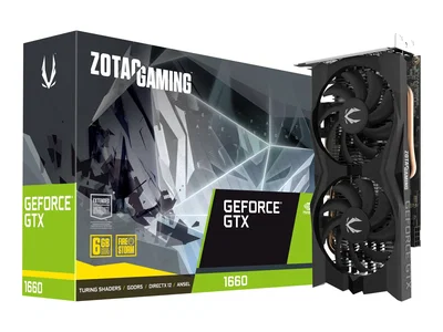 GTX 1660 ZOTAC GAMING 6GB s/caja