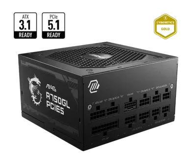 [NUEVO] Fuente MSI MAG A750GL 750w 80 Gold  Fuente de Poder