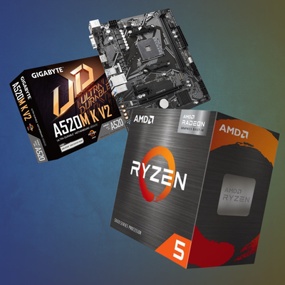 Combo Ryzen 5 5600g + A520M Gigabyte