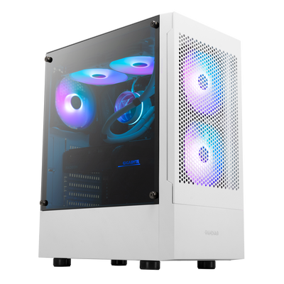 Gabinete Gamdias Talos E3 Mesh BLANCO 3 Coolers TG
