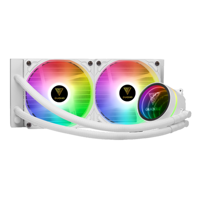  Water Cooler CPU Gamdias Chione M3-240W ARGB S1700 AM5 White