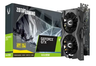 GTX 1650 SÚPER ZOTAC CON CAJA