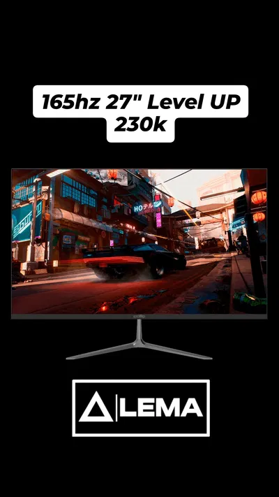 Monitor 165hz 27" Level UP [usado]