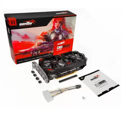 RX 580 8gb 2048sp Sentey con Caja