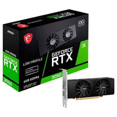[Nuevo] RTX 3050 6GB Low Profile 