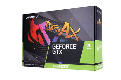 GTX 1660 súper COLORFUL con caja