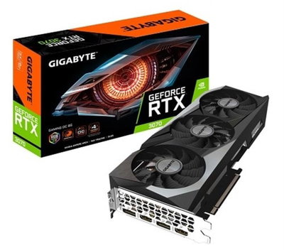 RTX 3070 Gigabyte con CAJA