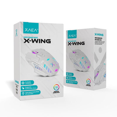 Mouse Gamer BLANCO X-Wing XAEA