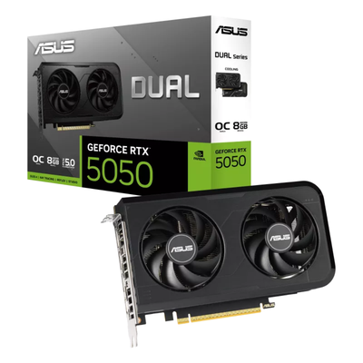 RTX 5050 8gb Asus DUAL CON CAJA 