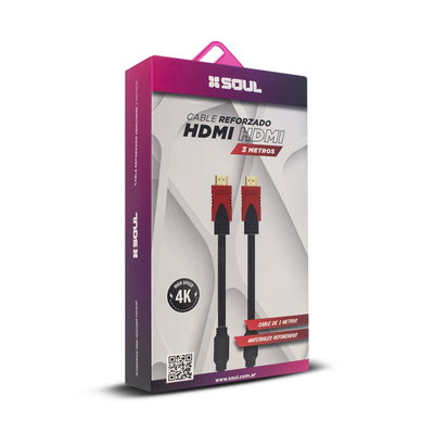 Cable HDMI 3 metros Reforzado