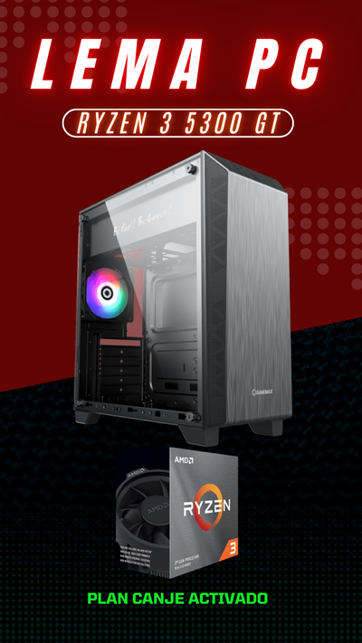 PC Gamer Ryzen 3 5300G + 16 gb DDR4 [PLAN CANJE]