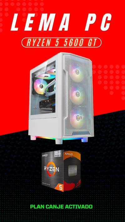 PC Gamer Ryzen 5 5600 GT + 16 gb DDR4 [PLAN CANJE]