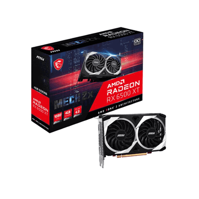 RX 6500 XT 4GB MSI MECH Con Caja