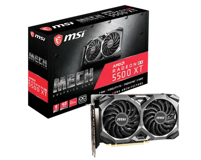 RX 5500 XT 8GB Msi Mech s/c