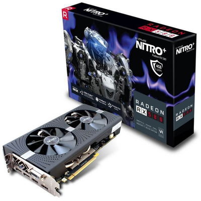RX 580 4GB NITRO con caja
