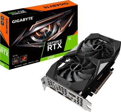 RTX 2060 6GB Gigabyte Caja