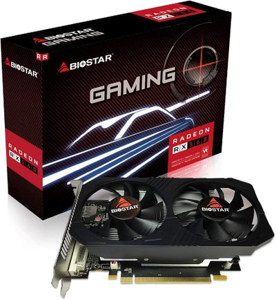 RX 560 4GB BioStar Con Caja Low Profile